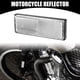 thumbnail image 2 of Reflector universal de 4 piezas de 3,46 "x 1,26" - Reflector rectangular de seguridad para motocicleta y bicicleta que aumenta la visibilidad y la seguridad en la carretera - Plástico blanco, 2 of 8