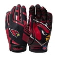 thumbnail image 1 of Guantes de fútbol Wilson Nfl Stretch Fit - Arizona Cardinals para adultos, 1 of 1