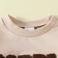 thumbnail image 5 of Gunia Holiday Outfits Sets For Girls Toddler Baby Xmas Candy Crewneck Sweatshirt With Stripe Flare Pants Set Winter Clothes Trendy Outwear, 5 of 7