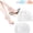 2pcs-2, variant on 3 in 1 Pro Toe Straighteners Silicone Gel Cushion (White) | Breathable Honeycomb Forefoot Sleeve Soft Elastomer Separator Guard with Ventilated Mesh for Daily Foot Support