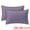 Purple, variant on Unique Bargains 2Pcs Smooth Wrinkle Resistant Cotton Pillowcase Queen Purple