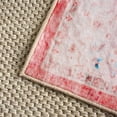 thumbnail image 4 of SAFAVIEH Martha Stewart Seth Medallion Machine Washable Area Rug, Rust/Gold, 1'9" x 2'3", 4 of 11
