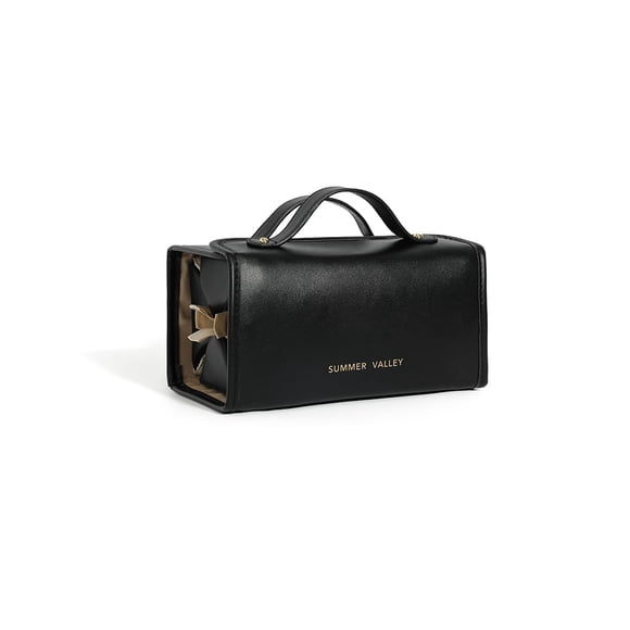 Bolsa de maquillaje YDR Travel 4 en 1 enrollable con organizador de almacenamiento