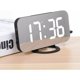 thumbnail image 1 of Despertador digital, despertador matutino LED, reloj digital con espejo, despertador de mesita de noche, despertador matutino, luz nocturna, brillo ajustable, 1 of 4