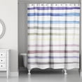 thumbnail image 2 of Creative Products Colorful Watercolor Streaks 4 71x74 Shower Curtain, 2 of 2