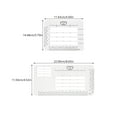 thumbnail image 4 of 4pcs Plastic Envelop Making Templates Invitation Cards Marker Template Rulers, 4 of 9