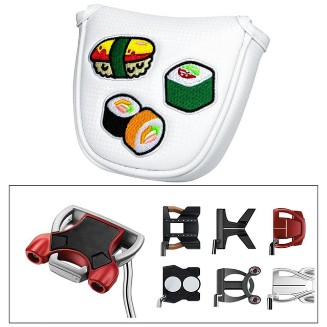 Golf Mallet Putter Head Cover Golf Club Headcover Waterproof Macarena Cubierta de la cabeza del palo de golf