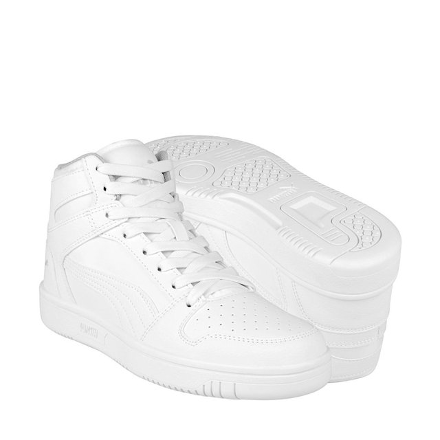 TENIS PUMA REBOUND LAYUP SL JR 37048602 SIMIPIEL BCO PUMA 37048602