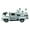 White, variant on Haunted Metal Truck Halloween Collectible Alloy Car Model with Removable Ghostly Miniature Ornament Home Decors Gift
