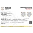thumbnail image 5 of Pendientes Fireborn de oro de 14 quilates con diamantes redondos cultivados en laboratorio de 0,5 qu, 5 of 5