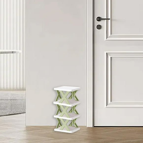 Household Space Saving Storage Plastic Multi-layer Shelf Small Shoe Cabinet