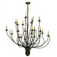 thumbnail image 5 of Meyda Tiffany 123017 54" W Sycamore 22 Light Chandelier - Copper, 5 of 5