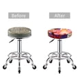 thumbnail image 6 of Lsque inside out 2 Round Bar chair cushion covers Velvet Fabric Premium Comfort Protects from Scratches and Stains for 14-17 Inch Chair- 14 inch, 6 of 7