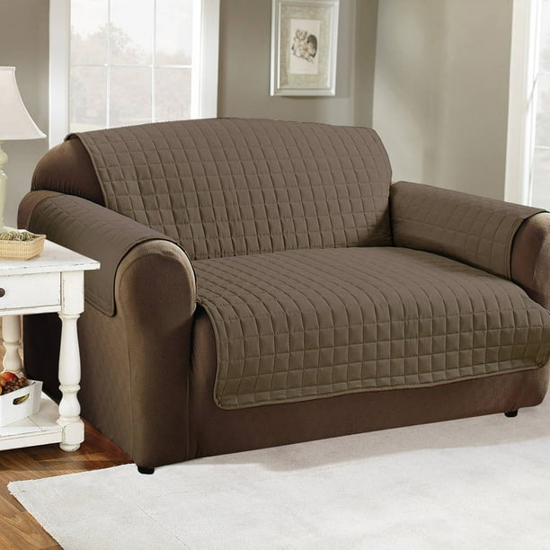 Quality Polyester Microfiber Quilted Furniture Protector/Cover Chair, Sofa, or Loveseat