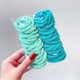 thumbnail image 5 of Cinta elástica para el pelo de mujer en colores de caramelo, 50 unidades, sin costuras, paquetes grandes, pelo Mori, 5 of 8
