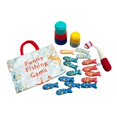 thumbnail image 2 of Tapete de actividades para el desarrollo sensorial de juguetes de pesca, regalos de cumpleaños, juego para gatear para bebés Beige, 2 of 9