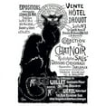 thumbnail image 3 of CafePress - Chat Noir Cat Pajamas - Women's Short Sleeve Print T-Shirt and Pants Light Cotton Pajama Set, 3 of 7