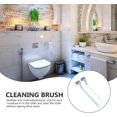 thumbnail image 3 of escobilla de baño con forma de palo de golf, inodoro de silicona con mango largo, 3 of 5