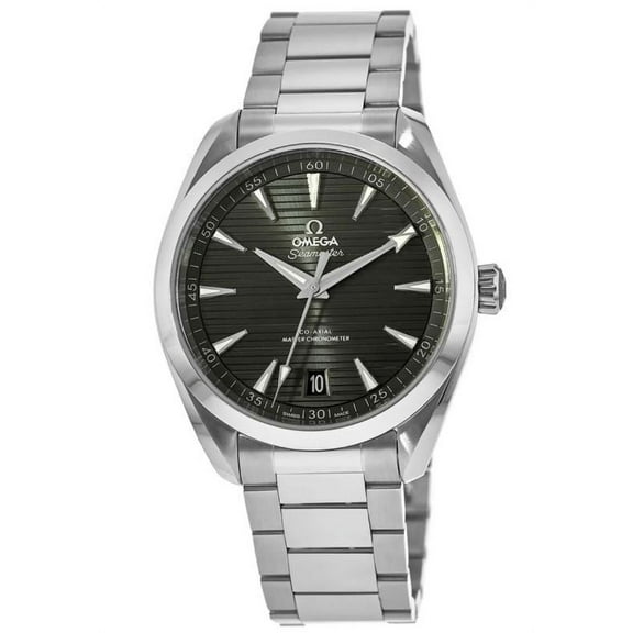 Omega Seamaster Aqua Terra 150m Master Co-Axial Green Dial Steel Men's Watch 220.10.41.21.10.001