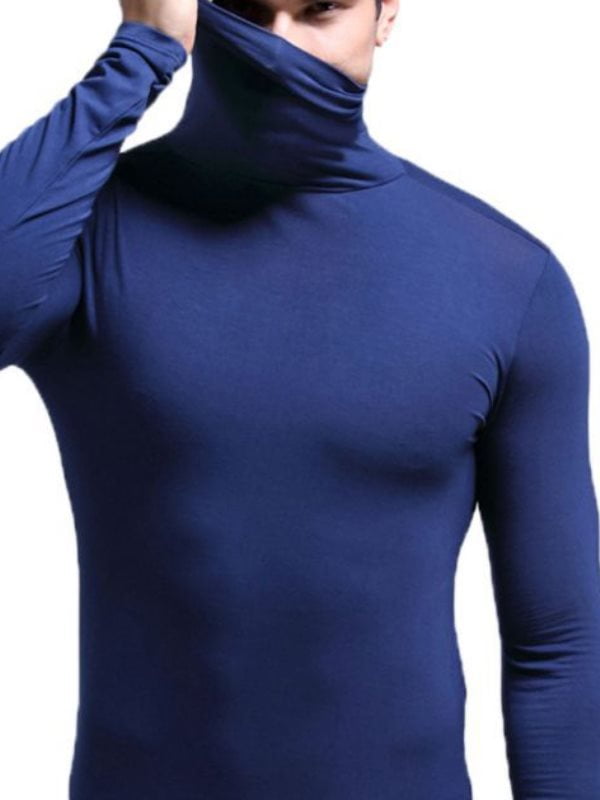 turtleneck with a shirt
