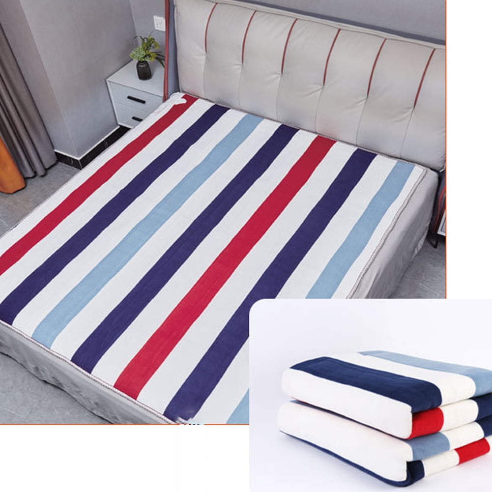 Unbranded Electric Blanket 220 110v Thicker Heaters 9 Temperature Settings Comfort Heated Underblanket Thermostat Bed Warmer Pad Other 150x120cm