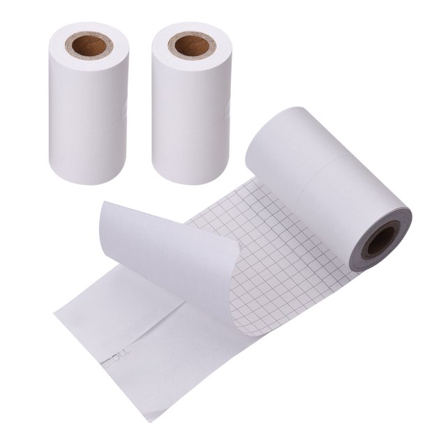 3 rollos 57x30mm Rollo de papel térmico autoadhesivo Papel adhesivo sin BPA de larga duración 2 años Irfora Papel térmico
