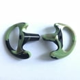 thumbnail image 3 of Paquete de 2-4 1 par de auriculares de silicona para auriculares de tubo acústico encubierto para dos vías 2 piezas, 3 of 9