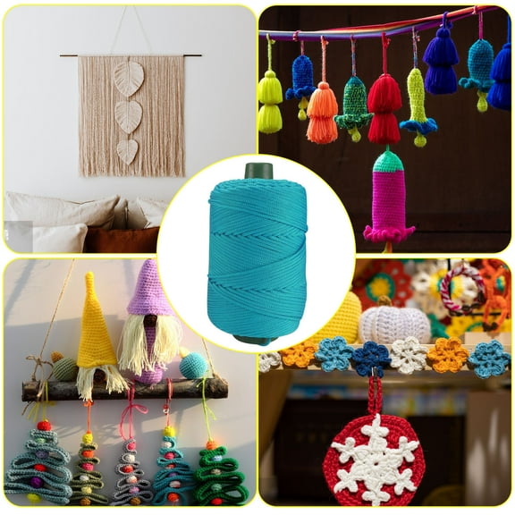 Ice Silk Thread Composite Yarn 200g DIY Crochet Hand Knitting Weaving Lightweight Soft Colorful for Sweater Hat Bag Cushion Doll Scarf Summer Cool Craft Beginner Gift