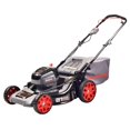 POWERWORKS 60V 21 Inch Cordless Lawn Mower Brushless Motor, Battery and