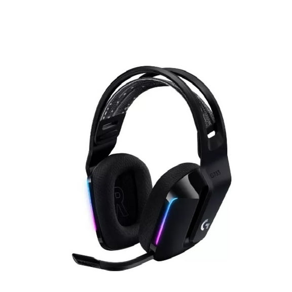 Open Box Logitech 981-000863 G733 Wireless Gaming Headset, Black