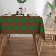thumbnail image 3 of Rectangle Table Cloth, Clan Menzies Tartan Resistant Washable Tablecloth Decorative Table Cover for Dining, Indoor and Outdoor, 3 of 6