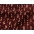 thumbnail image 4 of oneOone Viscose Jersey Fabric Circle|Leaves & Paisley Block Print Sewing Fabric BTY 60 Inch Wide, 4 of 5