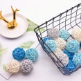 thumbnail image 5 of LEHOZIHEQ Decorative Balls, Rattan Balls Bowl Fillers Decor, Wicker Twig Orbs Spheres, Wedding Home Vase Table Decor, 5 of 9