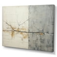 thumbnail image 2 of Designart "Splitting Nature In Grey And White" Abstract Shapes Wall Art Prints, 2 of 7