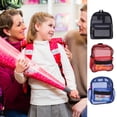 thumbnail image 1 of Bolsa de playa Tote de malla a prueba de arena | Bolsa de piscina de almacenamiento grande para nadar, familia, viajar | Almacenamiento de comestibles con red de poliéster liviano | Múltiples, 1 of 8