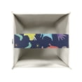 thumbnail image 4 of POLERO Stylish Tissue Box Cover Square with Cartoon Dinosaur Pattern - Leather Tissue Boxes Holder Waterproof Decorative Cube Cover for Bathroom and Home, 5.1"X5.1"X5.5", 4 of 7