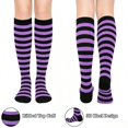 thumbnail image 3 of DOVACKA Cotton Knee High Socks for Women, Long Tall Stockings, Breathable Stretchy, Great for Halloween Costume & Daily Wear, 3 of 6