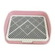 thumbnail image 1 of Inodoro de entrenamiento para perros, soporte para orina de perro, fácil limpieza, protege el suelo, almohadilla para cachorros Rosa, 1 of 10