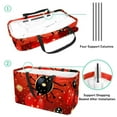 thumbnail image 4 of Seven Starred Ladybird Large Capacity Reusable Foldable Laundry Bag & Picnic Basket Combo - Oxford Cloth Multipurpose Picnic Baskets, 4 of 7