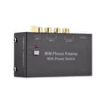 thumbnail image 2 of Preamp M/M Phono Preamp with Power Switch Ultra-compact Phono Preamplifier Turntable Preamp with  1/4-inch TRS Interface, 2 of 7