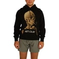 thumbnail image 1 of Elevenparis Hombre Art Club Sudadera con capucha Sudadera negra L, 1 of 4