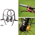 thumbnail image 4 of Juego de frenos de disco hidráulico para bicicleta de montaña, pinzas de freno de disco de aceite delanteras y traseras para bicicleta, pinzas de pala Negro L Trasero R Delantero Macarena Freno de disco hidráulico de bicicleta, 4 of 8