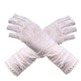 thumbnail image 1 of Manopla de seda helada Qarigey Accesorio de conducción Protección completa delgada rosa claro, 1 of 6