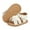 White, variant on Baby Girls Sandals Summer Shoes Outdoor First Walker Toddler Girls Shoes for Summer (White, 5)