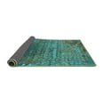 thumbnail image 2 of Ahgly Company Indoor Rectangle Oriental Turquoise Blue Industrial Area Rugs, 6' x 9', 2 of 4
