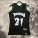 thumbnail image 1 of [Prensado En Caliente] jersey De Baloncesto Con logo Versión Retro Chaleco De, 1 of 4