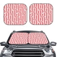 thumbnail image 2 of Vsdgher Popcorn 1 Print Car Windshield Sun Shade, Reflective Sunshade Window Sunshade Sun Visor Protector Fit for Cars,Trucks,SUVs-Medium, 2 of 6