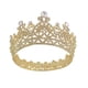 thumbnail image 1 of Corona de reina para mujer, corona de boda con diamantes de imitación, Tiara, disfraz, accesorios para el cabello de fiesta para desfile de cumpleaños y graduación, 1 of 10