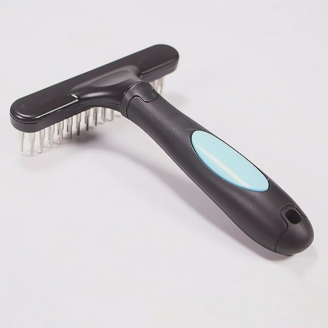 Raindrops Outil de Toilettage Brosse pour Poils d'Animaux Plastique Bleu 1 Ensemble