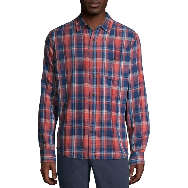 Men's and Big Men's Long Sleeve Premium Untucked Long